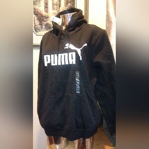 Men's Black Puma Hoodie XL